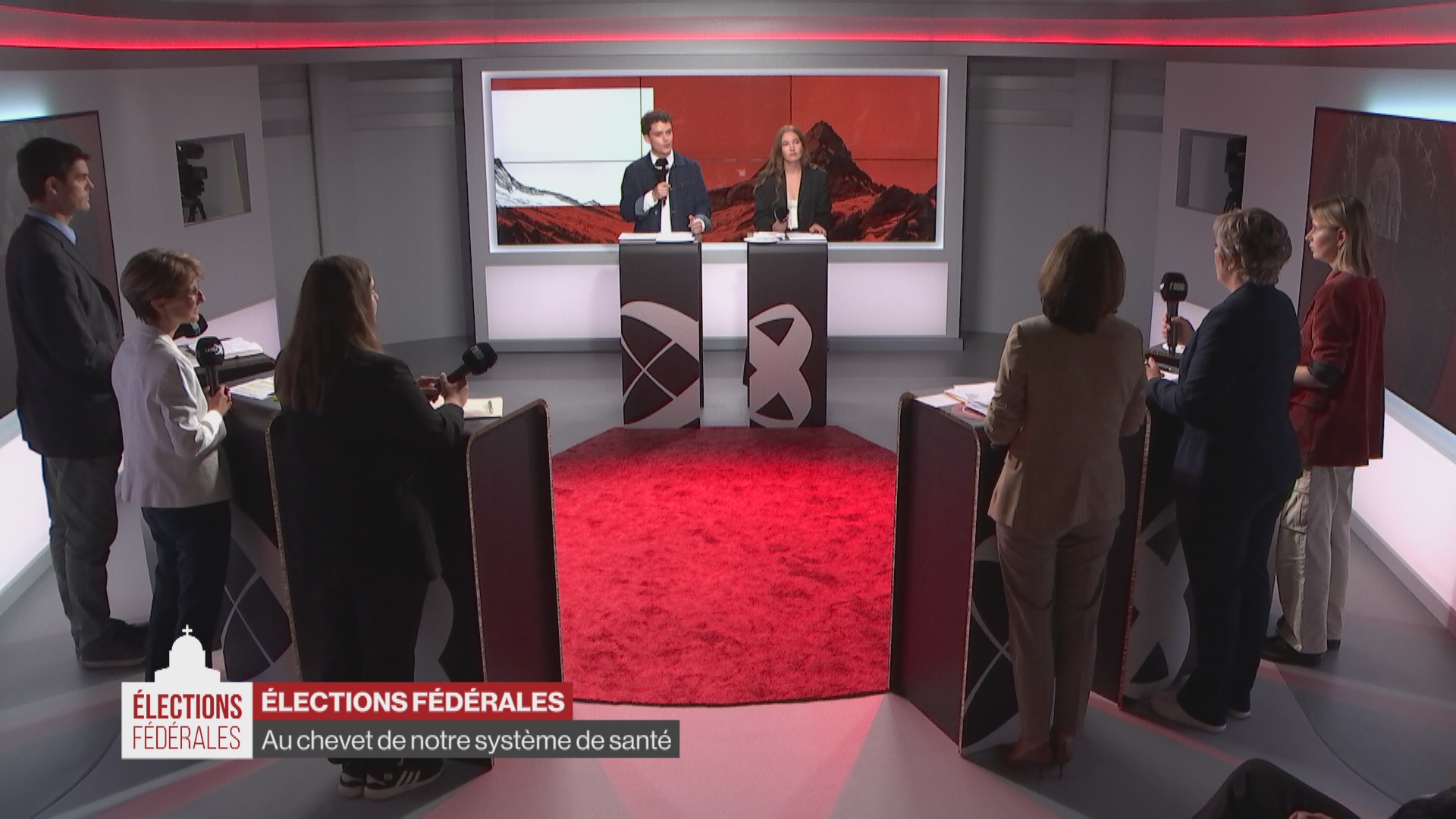 Elections fédérales 2023: notre programme des débats télévisés en